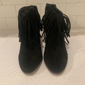 Steven by Steve Madden fringe bootie